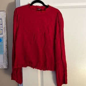 Red holiday long sleeve